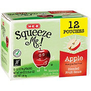 H-E-B Squeeze Me! Applesauce Pouches