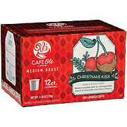 CAFE Olé by H-E-B Medium Roast Christmas Kiss Coffee Single Serve Cups