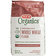 H-E-B Organics Unbleached Whole Wheat Flour