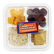 Meal Simple by H-E-B Snack Tray - Sugar Snap Peas, Carrots, Almonds, Hummus  & Trail Mix - Shop Snack Trays at H-E-B