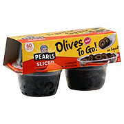 Musco Family Olive Co. Pearls Sliced California Ripe Black Olives To Go! Cups