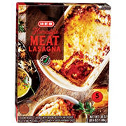 H-E-B Frozen Homestyle Meat Lasagna - Family Size, 38 oz