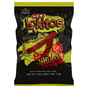 H-E-B Lokitos Hijole Chile & Lime Flavored Rolled Tortilla Chips