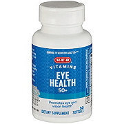 H-E-B Vitamins 50+ Eye Health Softgels