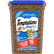 Temptations MixUps Crunchy and Soft Cat Treats Surfer's Delight Flavor