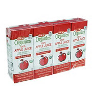 H-E-B Organics Apple Juice 6.75 oz Boxes