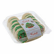 Our Specialty Christmas Holiday Green Frosted Sugar Cookies