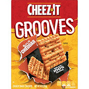 Cheez-It Grooves Bold Cheddar Cheese Crackers