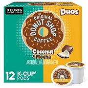 Donut Shop Duos Coconut and Mocha Single Serve Coffee K Cups