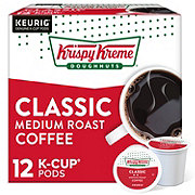 Krispy Kreme Classic Medium Roast Single Serve Coffee K Cups