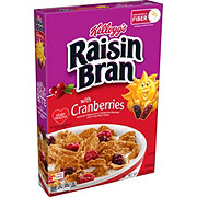 Kellogg's Raisin Bran Original with Cranberries Cold Breakfast Cereal