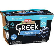H-E-B Non-Fat Plain Greek Yogurt