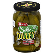 H-E-B Pickle Me Dilley Spicy Garlic Pickled Okra