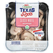 H-E-B Organics Texas Roots Sliced White Mushrooms