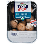 H-E-B Organics Texas Roots Whole Baby Bella Mushrooms