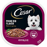 Cesar Filets in Sauce Prime Rib Flavor Wet Dog Food
