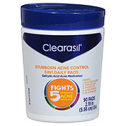 Clearasil Stubborn Acne Control 5 in 1 Daily Pads