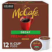 McCafe Premium Roast Decaf Medium Roast Single Serve Coffee K Cups