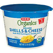 H-E-B Organics Deluxe Shells & Cheese Cup