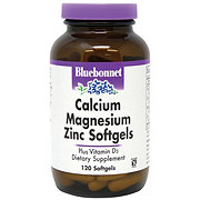 Bluebonnet Calcium Magnesium Zinc Softgels