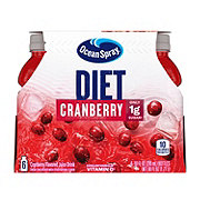 Ocean Spray Diet Cranberry Juice 10 oz Bottles