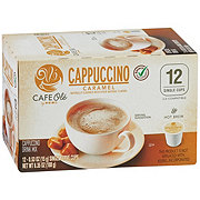 CAFE Olé by H-E-B Caramel Cappuccino Single Serve Cups