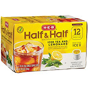 H-E-B Half & Half Iced Tea & Lemonade Single Serve Cups