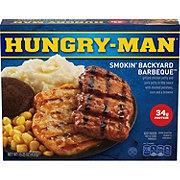 Hungry-Man Smokin' Backyard BBQ Grilled Patties Frozen Meal