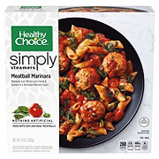 Healthy Choice Simply Steamers Meatball Marinara Frozen Meal