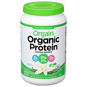 Orgain Organic Protein Plant Based Vanilla Bean Flavor Protein Powder