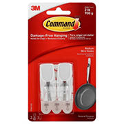 Command Medium Wire Hooks - White