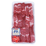 H-E-B Boneless Country-Style Boston Butt Pork Ribs - Texas-Size Pack