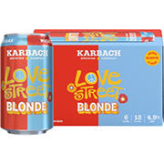 Karbach Love Street Kolsch Style Blonde Craft Beer 6 pk Cans