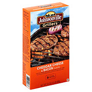 Johnsonville Grillers Cheddar Cheese and Bacon Patties