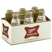 Miller High Life Beer 7 oz Bottles
