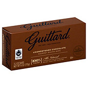 Guittard 100% Cacao Unsweetened Chocolate Baking Bars