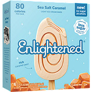 Enlightened Sea Salt Caramel Ice Cream Bars