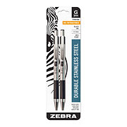 Zebra G-301 0.7mm Retractable Gel Pens - Black Ink