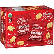 H-E-B Organics Whole Grain Animal Cookies - Texas-Size Pack