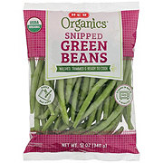 H-E-B Organics Fresh Steamable Snipped Green Beans