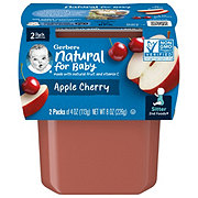 Gerber Natural for Baby 2nd Foods - Apple Cherry