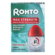 Rohto Max Strength Lubricant Eye Drops