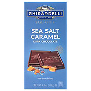 Ghirardelli Squares Sea Salt Caramel Dark Chocolate Bar