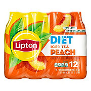 Lipton Diet Georgia Style Peach Iced Tea 16.9 oz Bottles