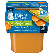 Gerber Natural for Baby Veggiepower 2nd Foods - Sweet Potato & Corn