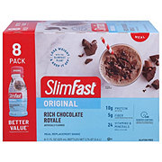 SlimFast Original Meal Replacement Shakes - Rich Chocolate Royale, 11 oz
