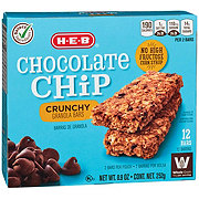 H-E-B Oats & Honey Crunchy Granola Bars - Shop Granola & Snack Bars At ...