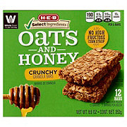 H-E-B Oats & Honey Crunchy Granola Bars