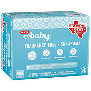 H-E-B Baby Fragrance Free Wipes - Texas-Size Pack
