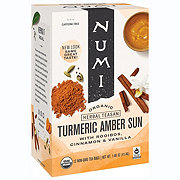 Numi Organic Tea Turmeric Tea Amber Sun Tea Bags